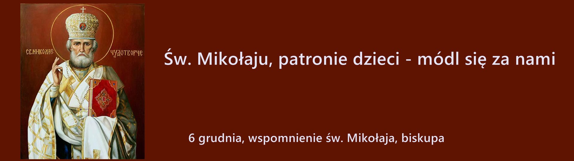 12.06 sw. Mikołaj