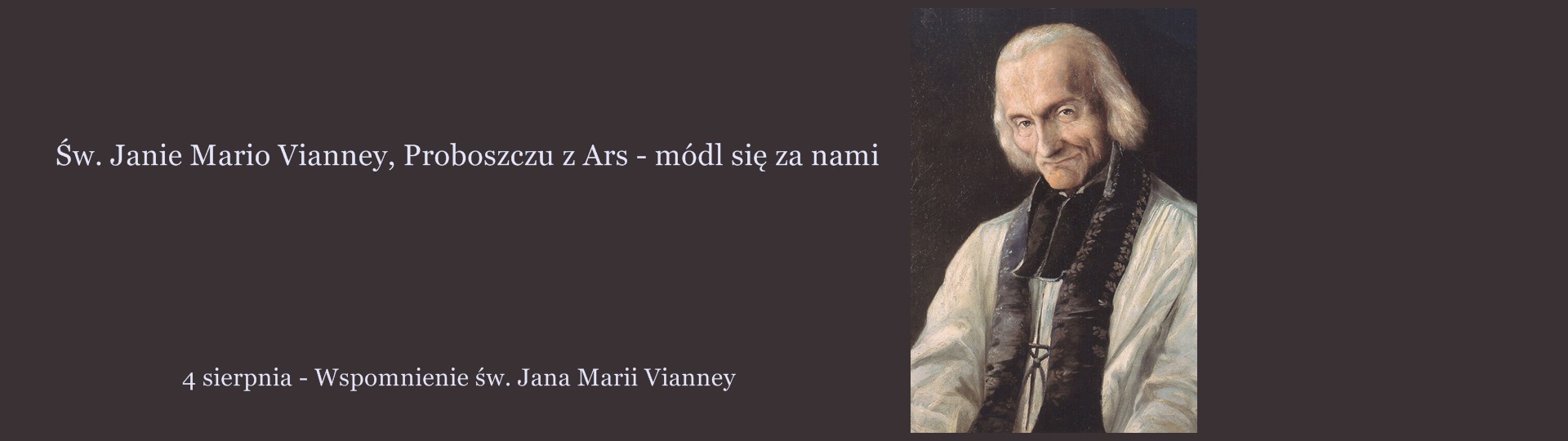 08.04 Jan Maria Vianney